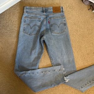 Levi’s wedgie jeans